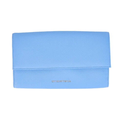 Annabel Trends Vanity Travel Wallet 24x14.5cm Document Holder - Pale Blue