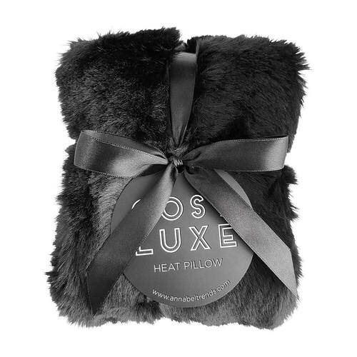 Annabel Trends Cosy Luxe Heat Pillow 41x17cm - Black