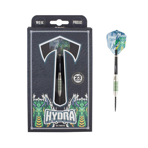 TEX 23g Hydra 90% Tungsten Darts Barrel Shaft TEX Grip