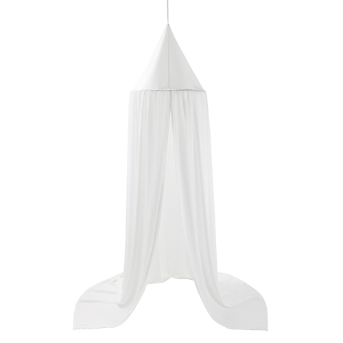 The Peanutshell 230cm Microfibre Hanging Canopy White