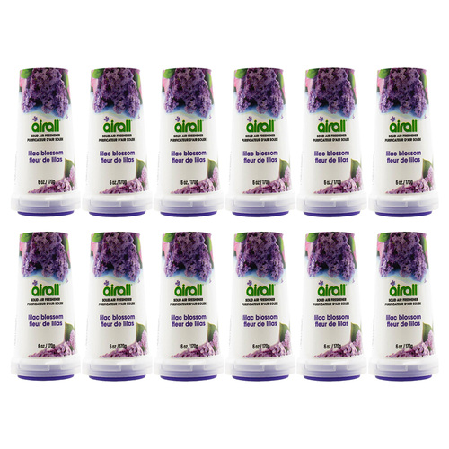 12PK Airall Solid Home/Room Air Freshener 170G - Lilac Blossom