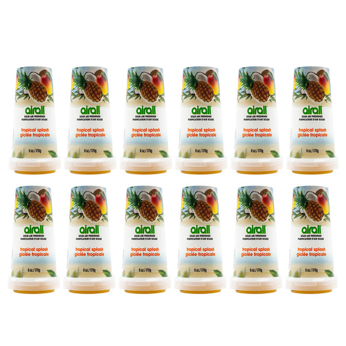 12PK Airall Solid Home/Room Air Freshener 170G - Tropical Splash