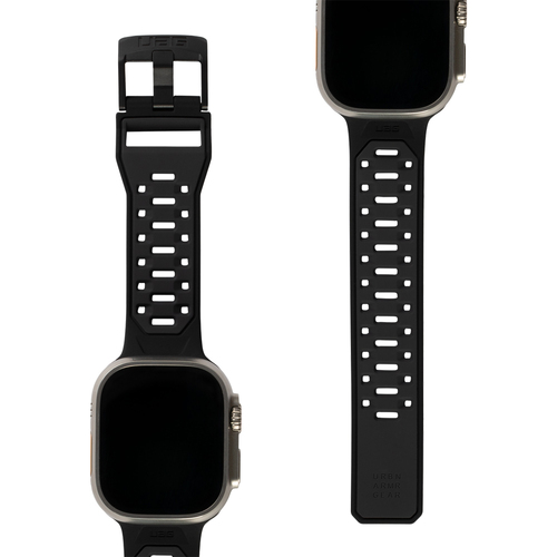 Urban Armour Gear Civilian Strap Band For Apple watch 49/45mm Graphite BLK