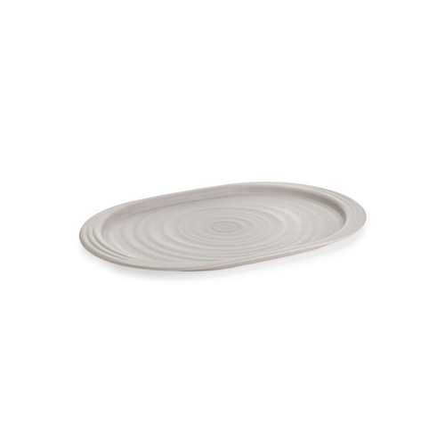 Guzzini Earth Tierra 39cm Plastic Tray Medium - Taupe