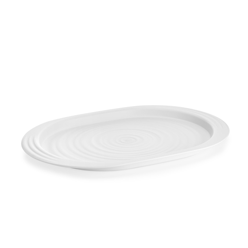 Guzzini Earth Tierra 47.5cm Plastic Tray Large - White