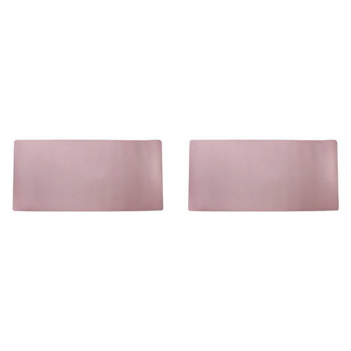 2PK Annabel Trends Home/Office Desk Leather Mat 80x40cm Rectangle - Orchid