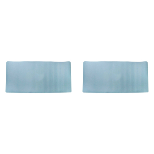 2PK Annabel Trends Home/Office Desk Leather Mat 80x40cm Rectangle - Sea Mist