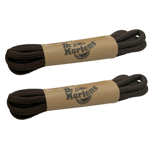 2PK Dr. Martens Round Shoe Laces Brown 90cm 4-5 Eye For 3989/8053 Boots