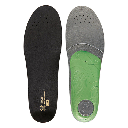 Sidas 3Feet Slim Low Arch Dailylife Microfibre Insoles US M5-6/EU37-38