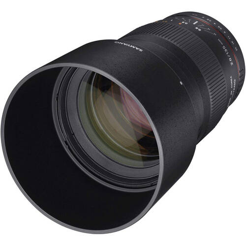 Samyang 135mm F2.0 ED UMC II Lens For Nikon AE Full Frame - Black