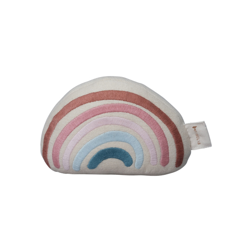 Fabelab Rainbow 16x9.5cm Music Box Organic Cotton Pillow Baby 0m+