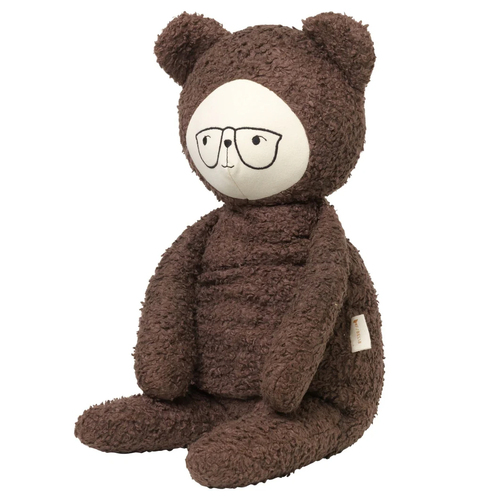 Fabelab 54cm Big Buddy Uncle Theo Kids/Children Plush Toy - Chocolate