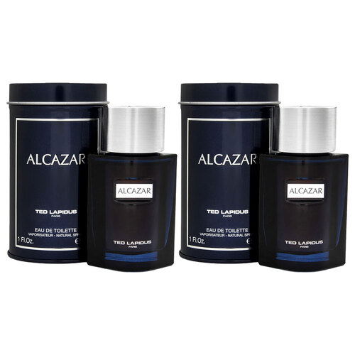 2PK Ted Lapidus Alcazar Mens Fragrance 30ml Eau De Toilette