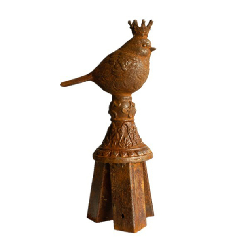 Stake Topper Royal Bird Cast iron Display Stand - Assorted