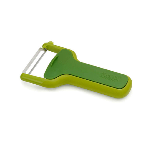 Joseph & Joseph SafeStore 14cm Straight Peeler w/ Blade Guard - Green