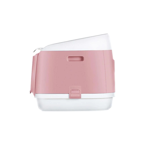 Pakeway Tomcat Free Dual-Door Cabin Cat Litter Box - Pink