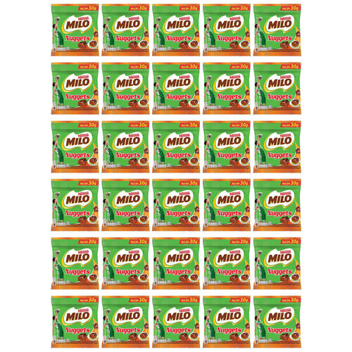 30PK Nestle Milo Nuggets Kids Sweet Chocolate Candy 25g Bag