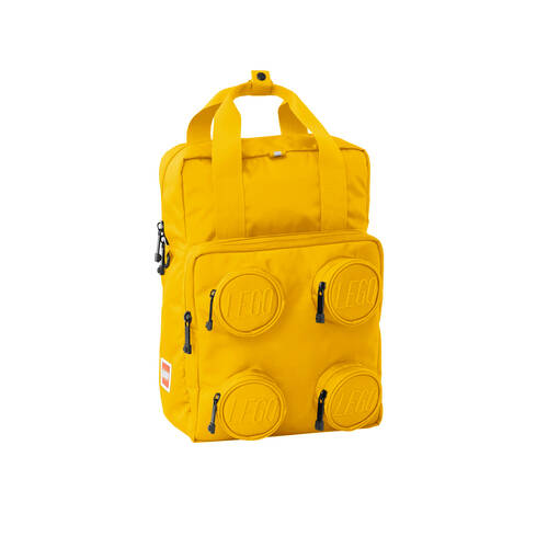 Lego Brick 2x2 Backpack School/Office Bag Unisex 37cm Bright Yellow