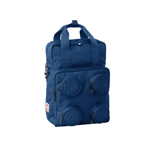 Lego Brick 2x2 Backpack School/Office Bag Unisex 37cm Earth Blue