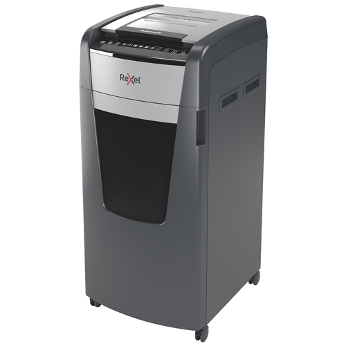 Rexel Optimum Auto+ Feed Office 110L 600X Document/Paper Shredder P-4 Cross Cut