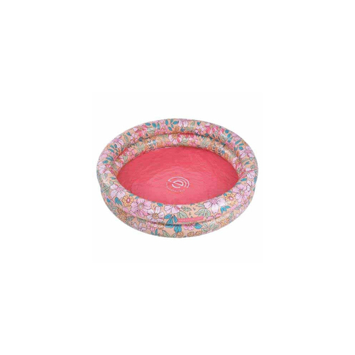 Swim Essentials Kids Inflatable Pool 60cm Round Pink Blossom 0y+