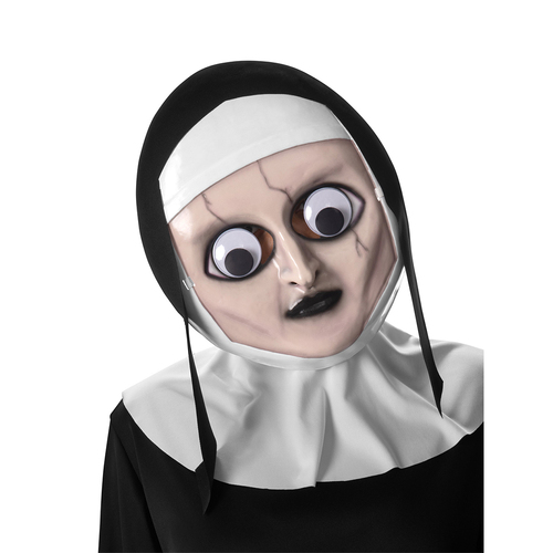 Warner Bros The Nun Googly Eyes Mask Adult Unisex Halloween Party Costume