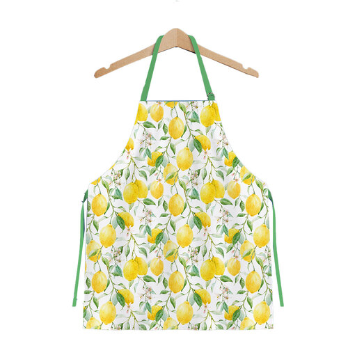 Gibson Gifts Lemon Grove Cotton Kitchen Apron Cooking/Baking One Size