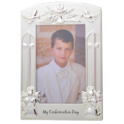 Gibson Gifts My Confirmation 4x6'' Photo Frame Rectangle Silver