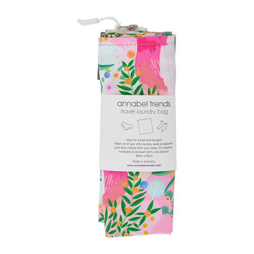 Annabel Trends Cotton Laundry Bag 35x50cm - Galah