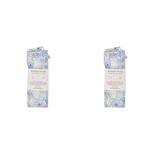 2PK Annabel Trends Cotton Laundry Bag 35x50cm - Hello Cockie