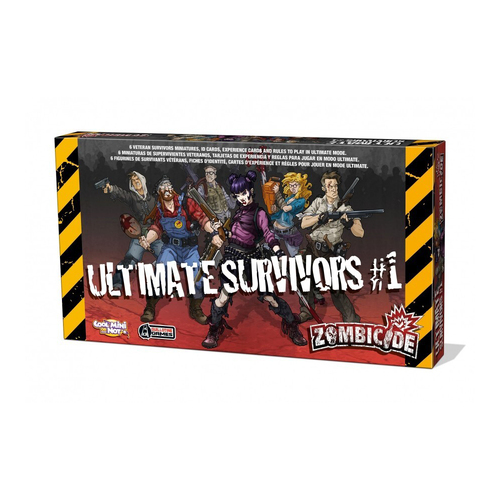 Cmon Zombicide Ultimate Survivors Tabletop Party Board Game