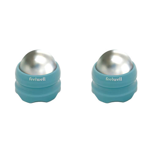 2PK Annabel Trends Feel Well Chillable Gel Massage Ball 7x6.5cm - Blue