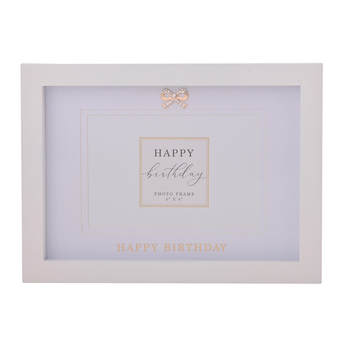 Gibson Gifts Jewelled Birthday Picture/Photo Frame 6x4" Rectangle