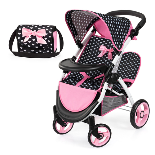 Bayer Twin Star Doll Pram Kids/Children Push/Pull Toy 3y+