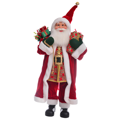 Gibson Gifts Classic Santa Claus Large Xmas Home Decor 100x45cm