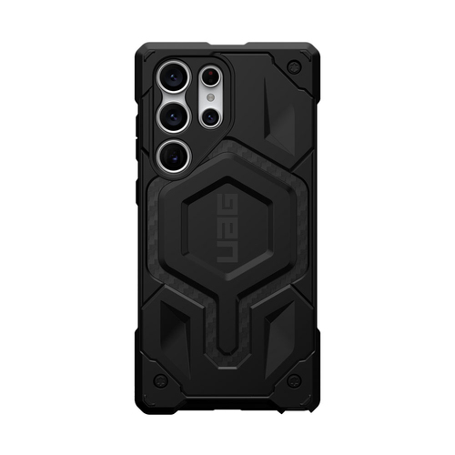 Urban Armour Gear Monarch Pro Case For Samsung S23 Ultra Carbon Fiber