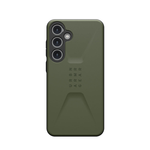 Urban Armour Gear Civilian Rouladen Case For Samsung Galaxy S24 Olive Drab