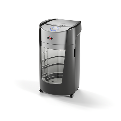 Rexel Momentum Shredmax Shredder Cross 15X Round Rotating Bin