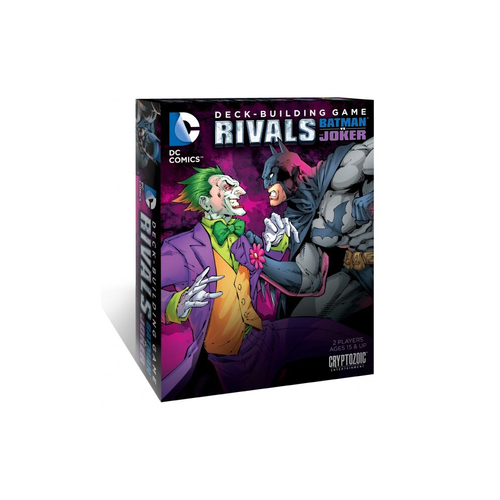 Cryptozoic DC Comics Deck Building Game Rivals Batman vs The Joker 15y+