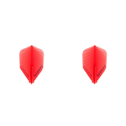 2PK Robson Dimpled Plus Dart Flight Standard Accessory - Red