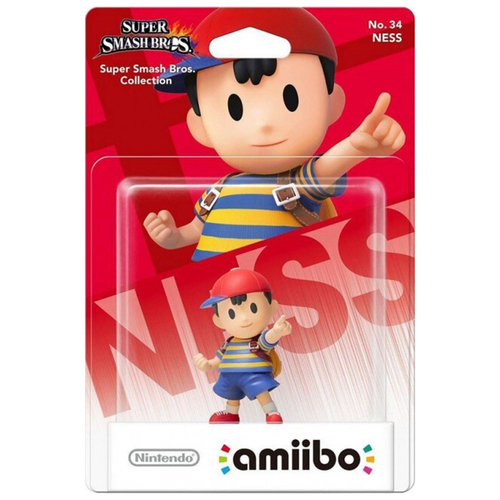 Nintendo WiiU Amiibo Super Smash Bros Collection Ness