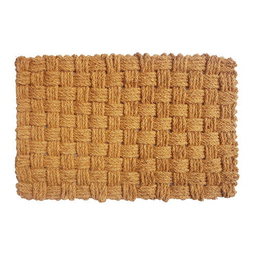 Solemate Rope Basket Weave 60x90cm Outdoor Doormat