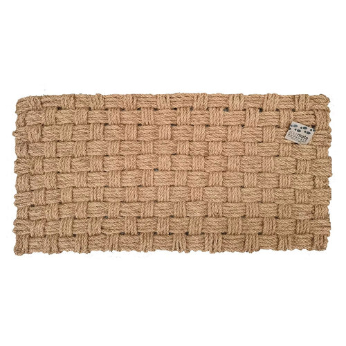 Solemate Rope Basket Weave 60x120cm Outdoor Doormat