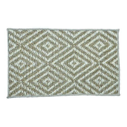 Solemate Latex Sisal 2 Tone Diamond 45x75cm Outdoor Doormat