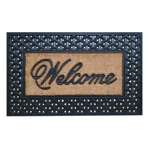 Solemate Rubber Welcome 60x90cm Outdoor Doormat