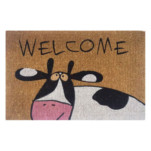 Solemate Premium Cow Welcome Mat 50x80