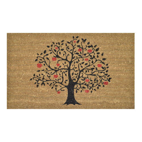 Solemate Latex Apple Tree 45x75cm Outdoor Doormat