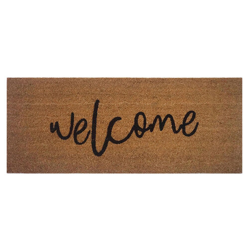 Solemate Latex Welcome 45x110cm Outdoor Doormat