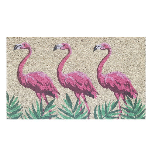 Solemate Flamingos 45x75cm Outdoor Doormat