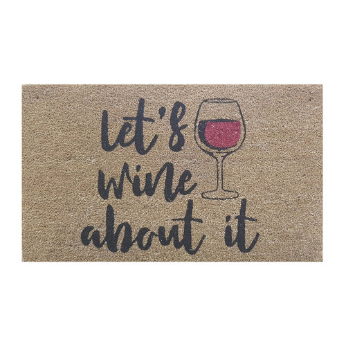 Solemate Let's Wine 45x75cm Outdoor Doormat